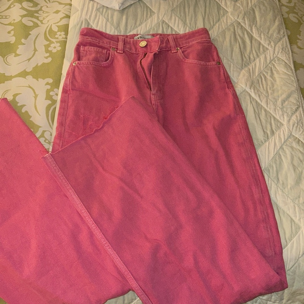 Zara Pink Jeans / Size 2